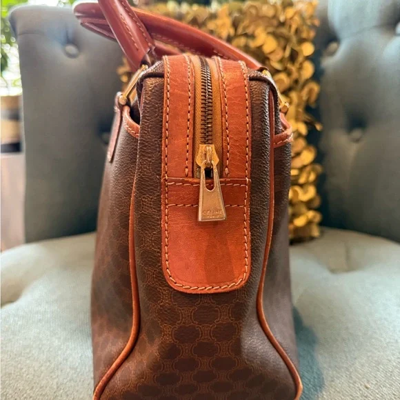 Vintage Celine Macadam Boston Bag - Picture 9 of 14